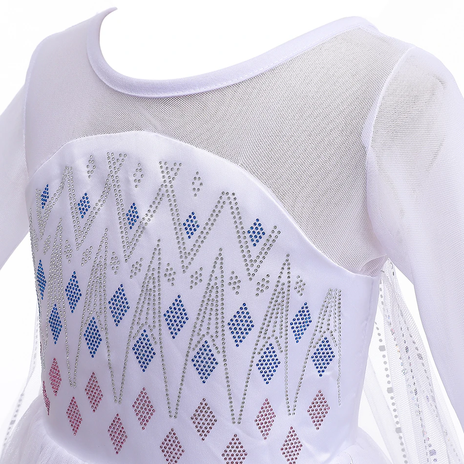 Vestido Da Elsa Fantasia Frozen 2 Princesa Infantil M6 Vestido Da Elsa Fantasia Frozen 2 Princesa Infantil M6